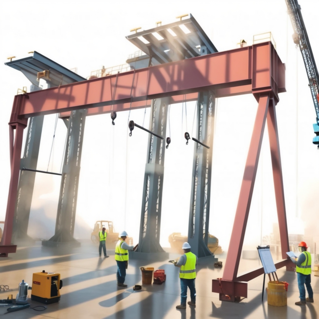 Gantry Structure Installation