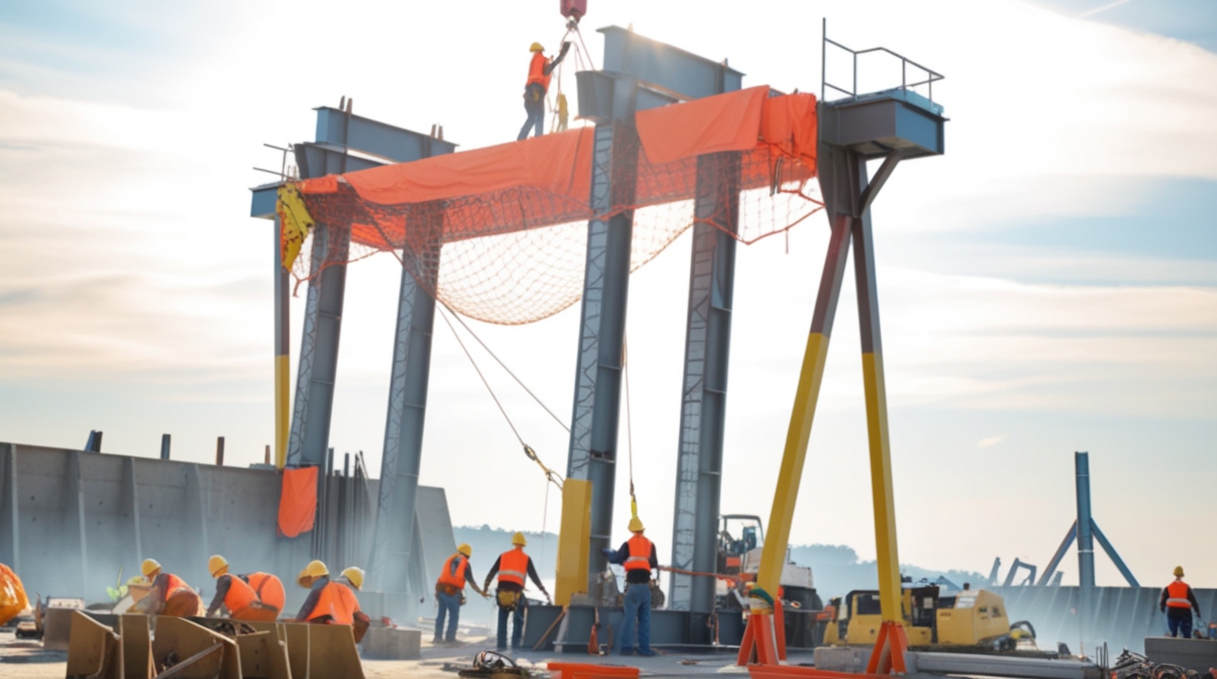 Gantry Structure Installation